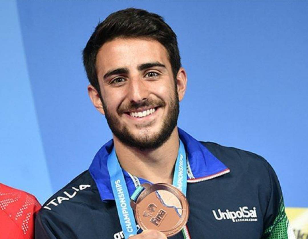 跳水比赛意大利选手发挥稳定