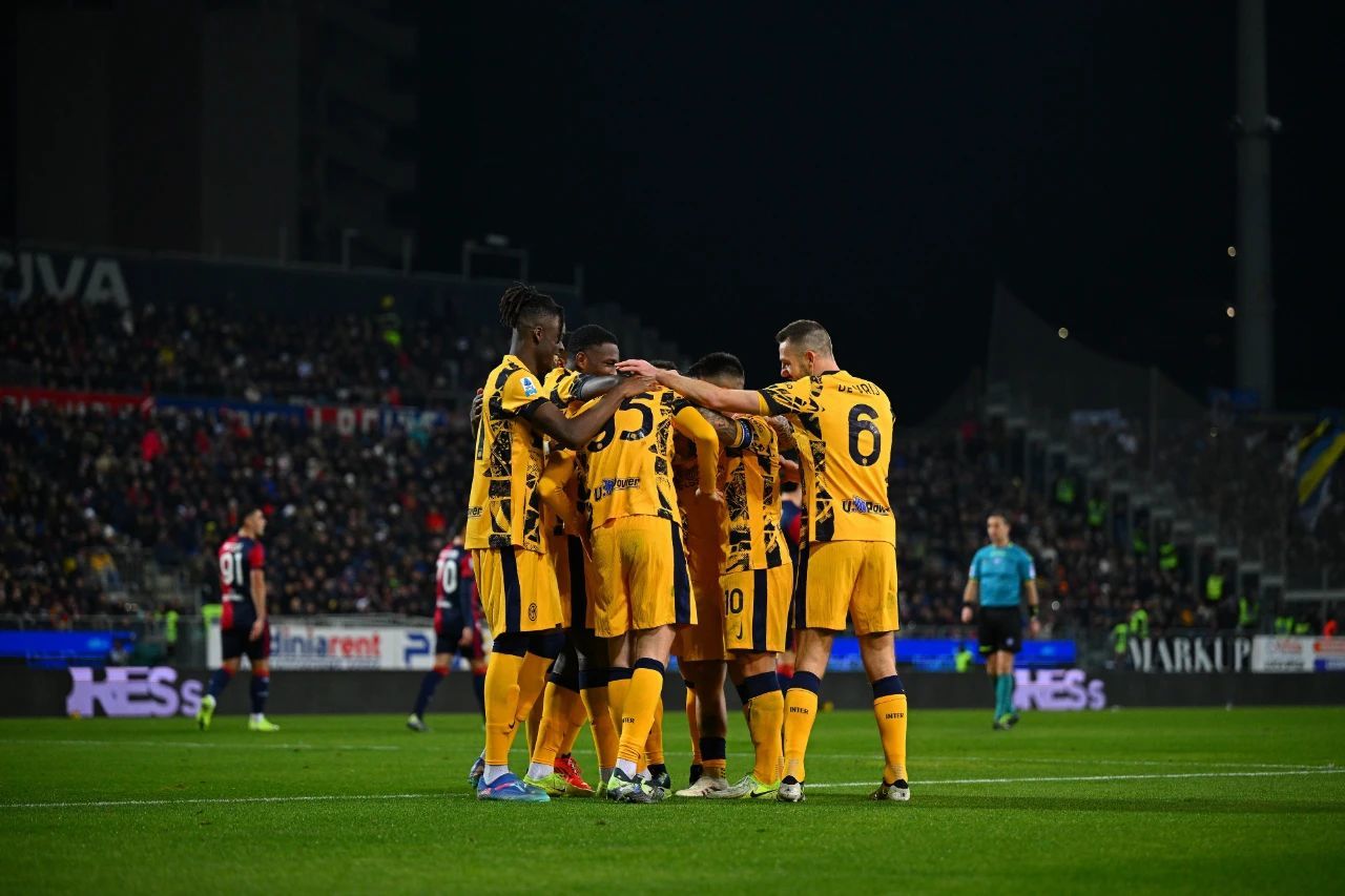 国际米兰主场不敌卡利亚里，遭遇四轮不胜