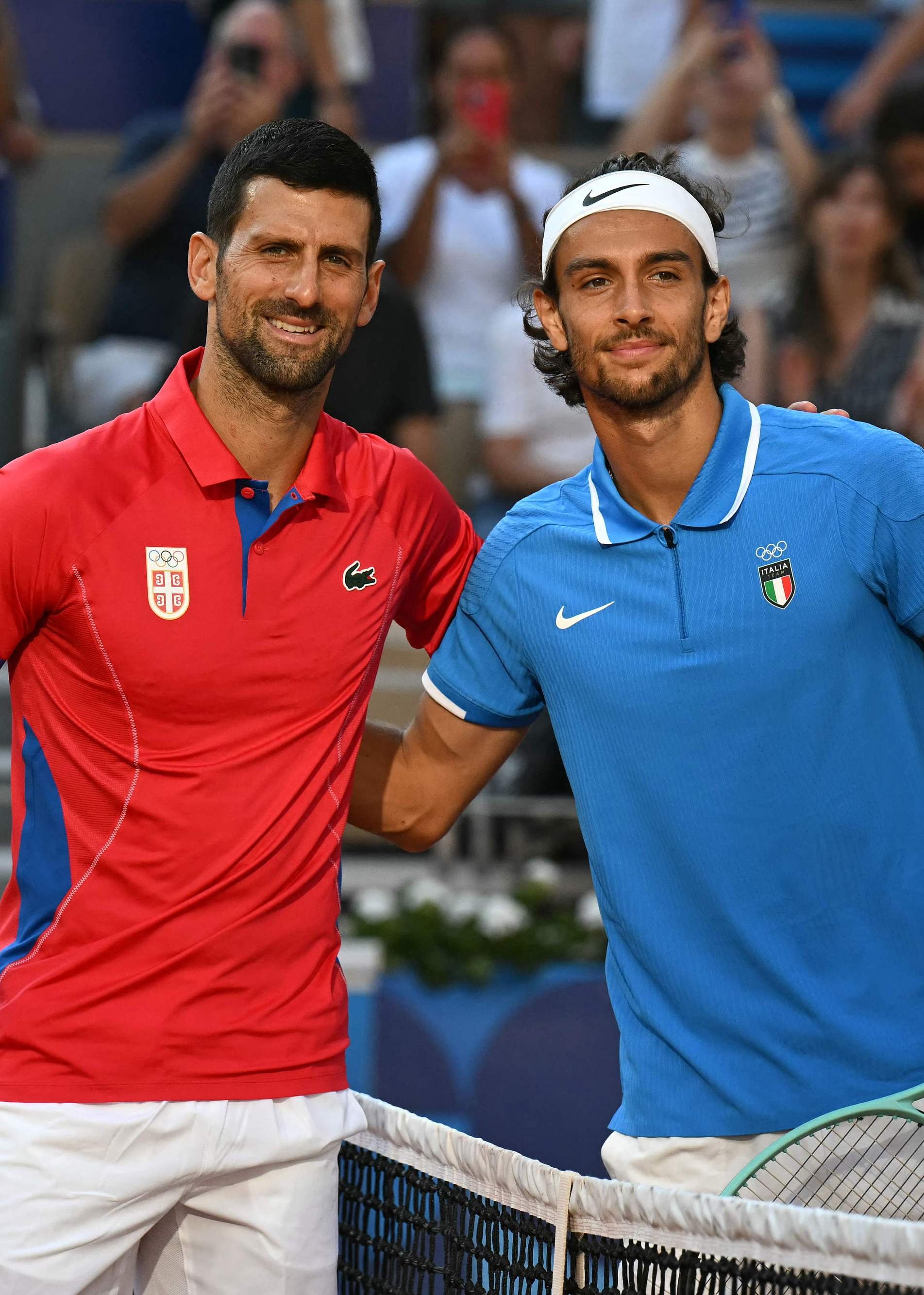 关于意大利网球队完胜日本网球队，德约科维奇高光表现的信息