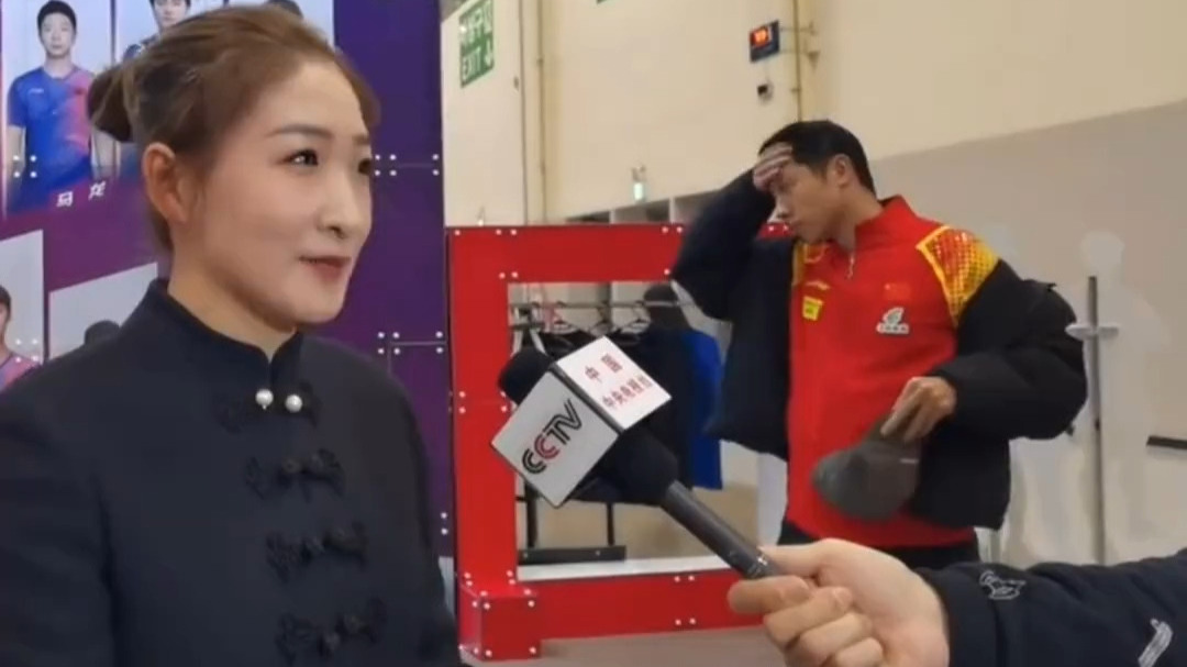 奥地利队鏖战中国队，许昕扛起全队